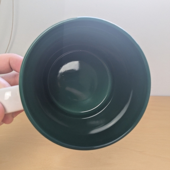 Starbucks 2012 White Mug with Green Logo 558 ML Like New Condition - Picture 4 of 7
